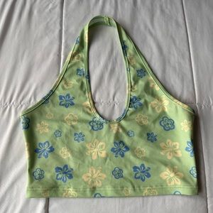 Princess Polly Green Halter top!!!